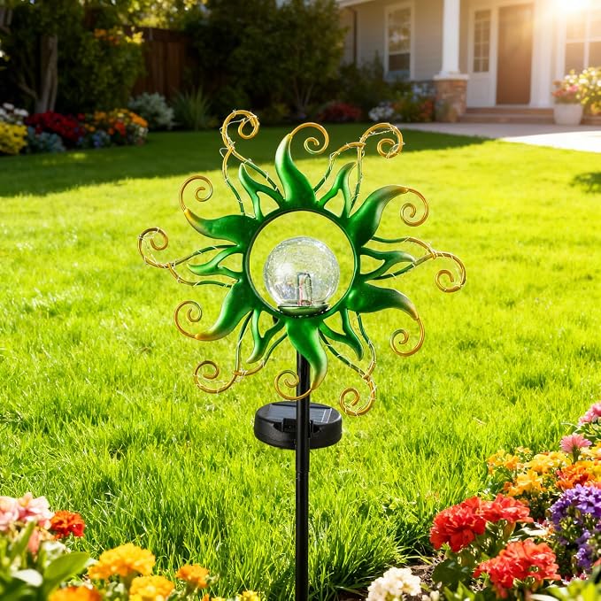 Solar Garden Lights Outdoor, Lawn Gardening Birthday Gifts - Image 7