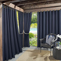 Sun Zero Marina Indoor/Outdoor UV Protectant Energy Efficient Grommet Curtain by SunZero%E2%84%A2