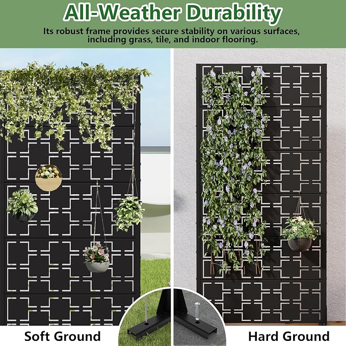 Casaphoria Metal Privacy Screen Outdoor - Image 5