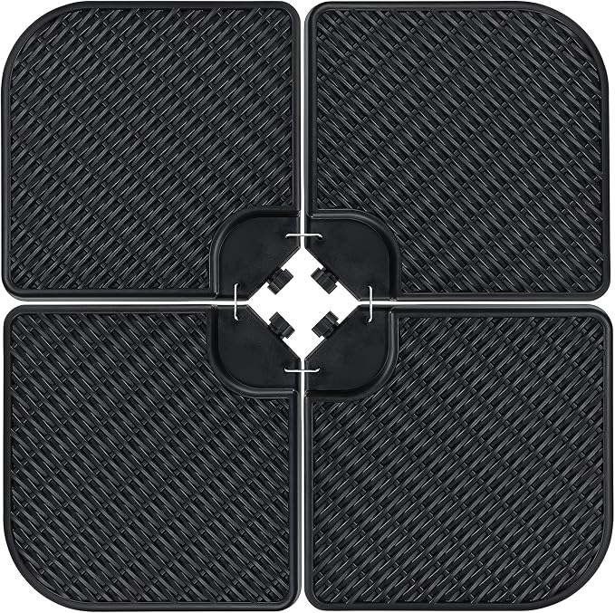Best Choice Products 4-Piece 174lb Capacity Faux Wicker Cantilever Offset Patio by BestChoiceProducts