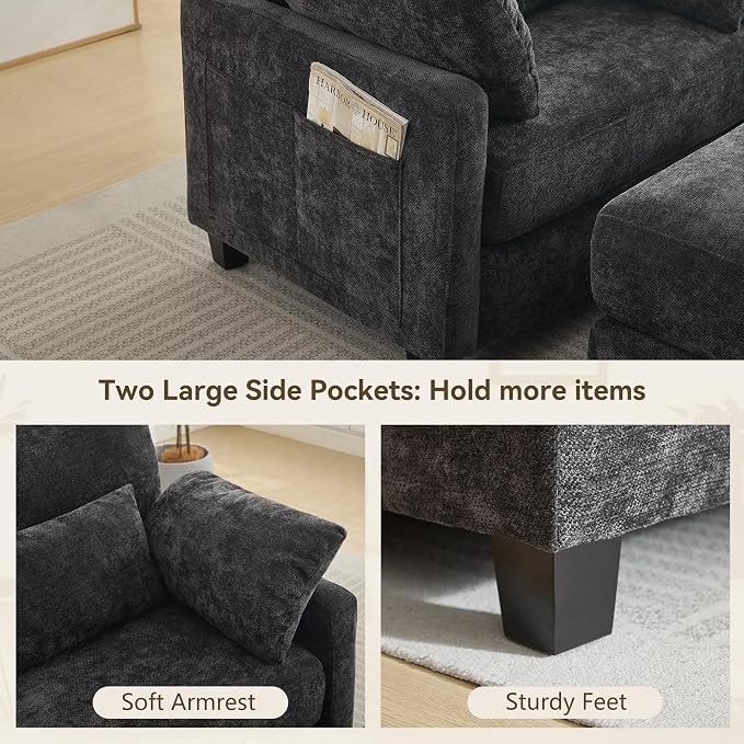 57.5" Oversized Chaise Lounge - Image 4