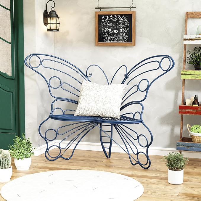 50 Inches Outdoor Bench, Garden Bench - Image 5