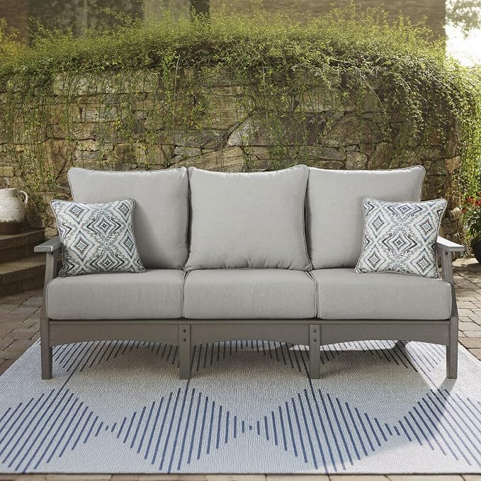 Signature Design by Ashley Visola Outdoor Patio Sofa - Image 2