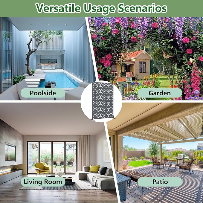 Casaphoria Metal Privacy Screen Outdoor - Image 6