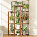 EnHomee Plant Stand Indoor Wood Plant Stand Outdoor Plant Shelves by EnHomee