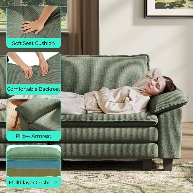 LINSY HOME Modular Sectional Sofa - Image 4