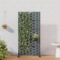 Casaphoria Metal Privacy Screen Outdoor, Drakgrey-Brick by Casaphoria