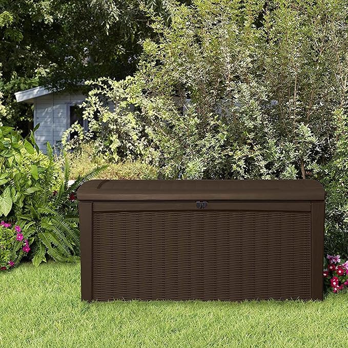 Keter Borneo 110 Gallon Resin Deck Box - Image 8