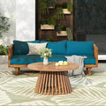 Merax Outdoor Acacia Wood Conversation Set by Merax