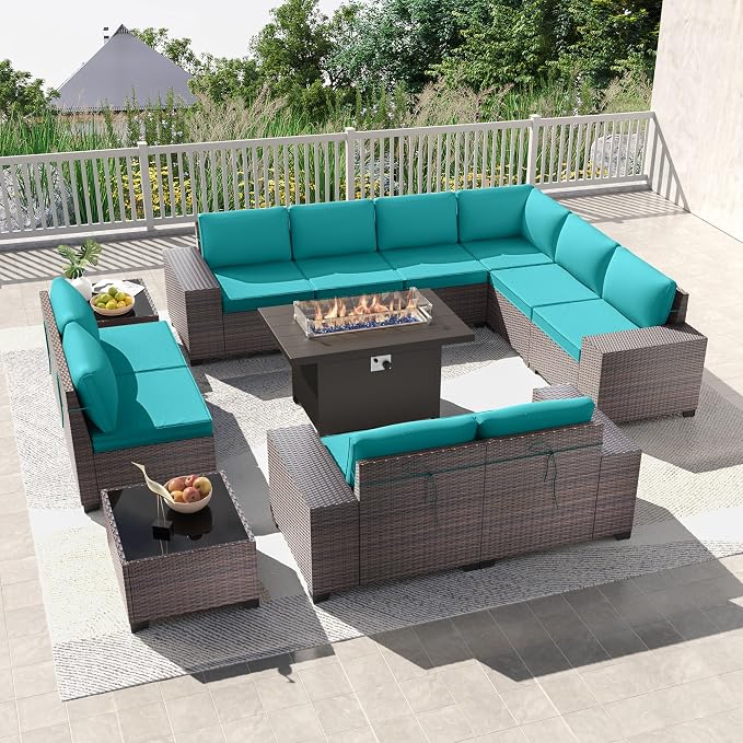 Kullavik 13PCS Outdoor Patio Furniture Set by KULLAVIK