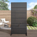 Casaphoria Metal Privacy Screen Outdoor, Fence Black by Casaphoria