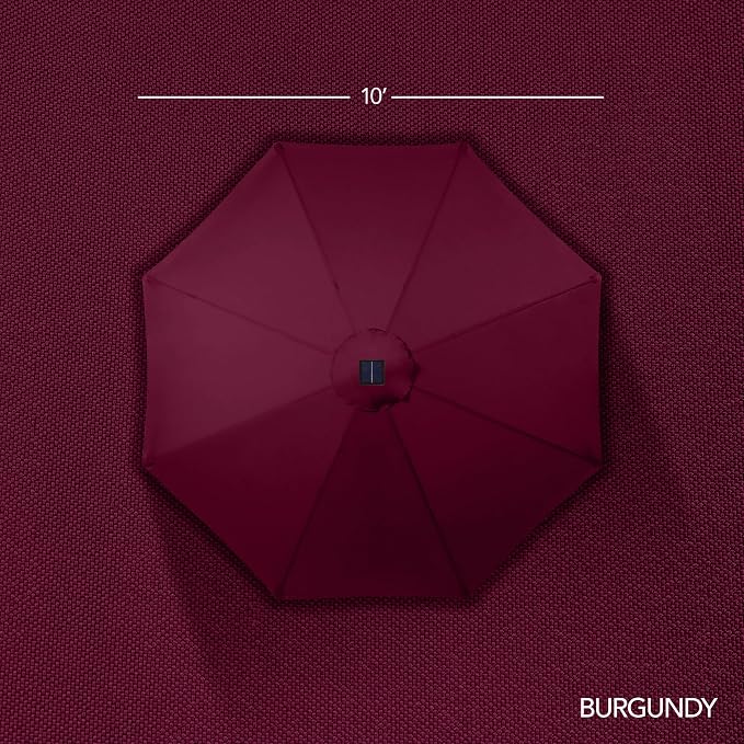 Best Choice Products 10ft Offset Cantilever Hanging Market Patio Umbrella - Image 8
