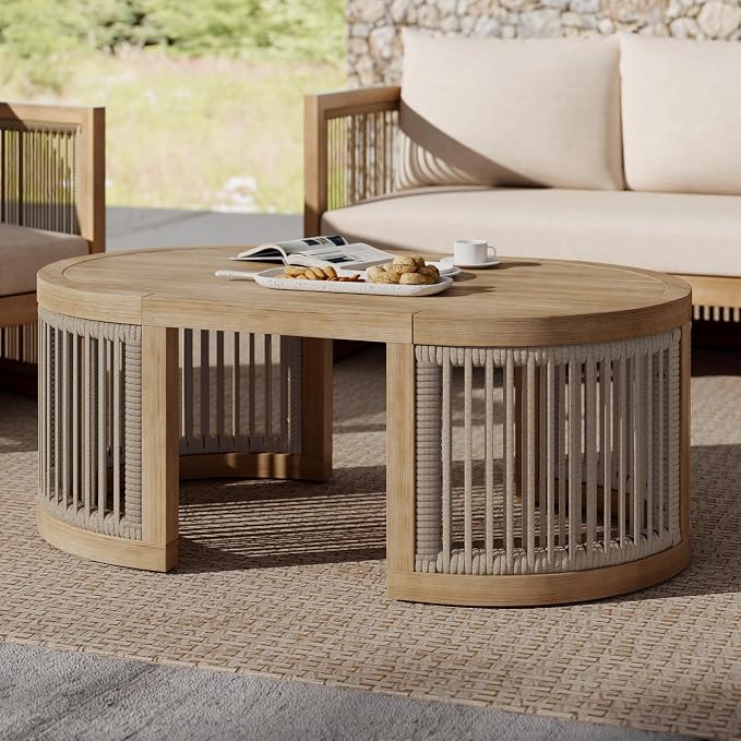 Christopher Knight Home Buekaz Outdoor Acacia Wood Coffee Table by ChristopherKnightHome
