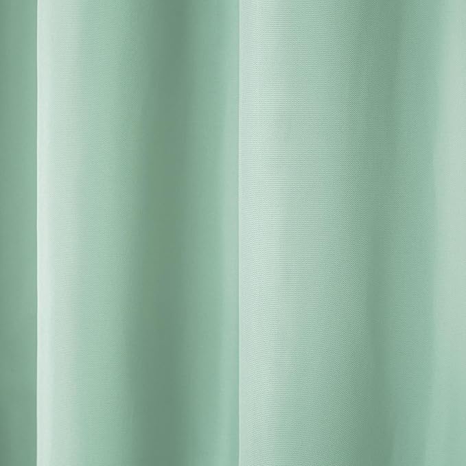 TOWN & COUNTRY BASICS Cabana Solid Heavyweight Indoor Outdoor Curtains - Image 4