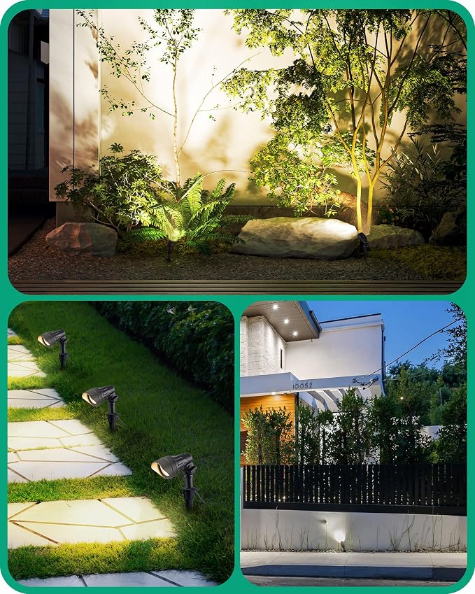 EDISHINE Low Voltage Landscape Lights, 3.2W 12V ACDC 240LM Low Voltage Spotlight - Image 6
