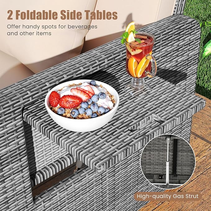 Tangkula Patio Rattan Daybed - Image 8
