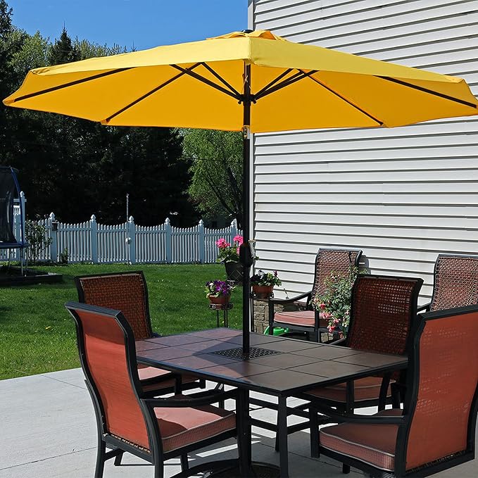 Sunnydaze Outdoor Patio Umbrella - Image 8