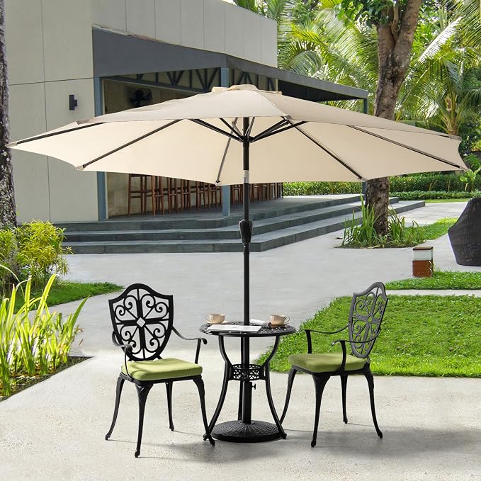 NUU GARDEN Outdoor 3 Piece Bistro Set - Image 4
