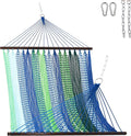 Lazy Daze Hammocks 10.5 FT Double 2 Person Caribbean Rope Hammock, Hand Woven by LazyDazeHammocks