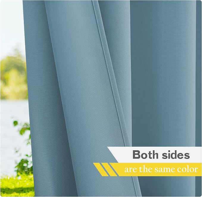 NICETOWN Canvas Outdoor Curtains - Image 5