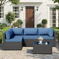 JAMFLY Patio Furniture Sets, 5-Piece Outdoor Patio Furniture by JAMFLY