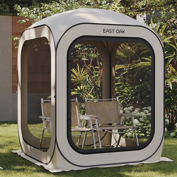 East Oak Screen House Tent Pop-Up, Portable Screen Room Canopy Instant Screen by EASTOAK