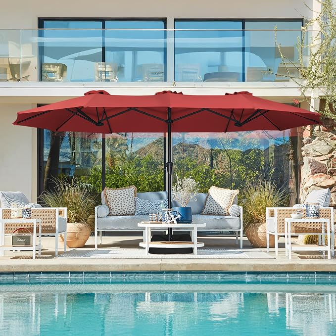 SUPERJARE 13FT Outdoor Umbrella - Image 6