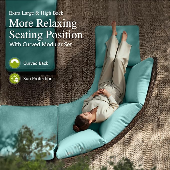 Sophia & William Patio Furniture Set - Image 4