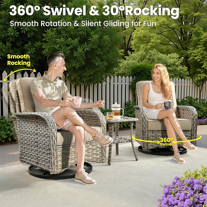 ovios 8-Piece Patio Furniture Set - Image 2