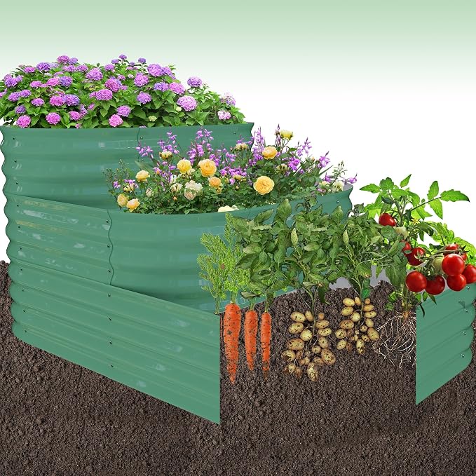 Garvee Galvanized Raised Garden Bed Kit - Image 5