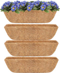 Y&M 24" Coco Liner for Window Box Deck Basket Planter Trough Coconut Fiber by YM