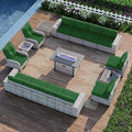 16-Piece Outdoor Patio Furniture Set by MuphyersPatioFurniture