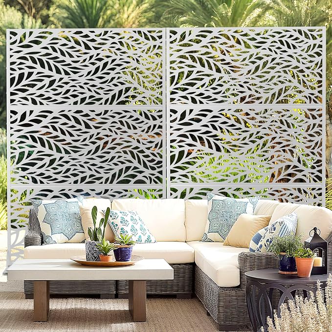 Outdoor Privacy Screen, Freestanding Privacy Fence Panels - Image 8
