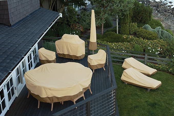 Classic Accessories Veranda Water-Resistant 13 Foot Offset Patio Umbrella & - Image 8