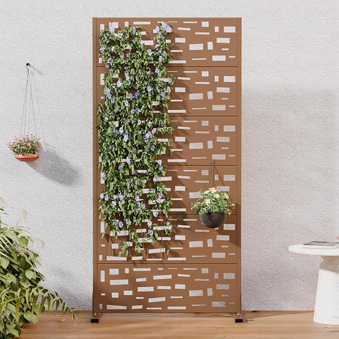 Casaphoria Metal Privacy Screen Outdoor by Casaphoria