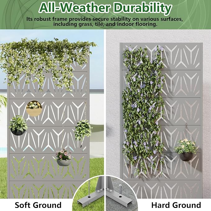 Casaphoria Metal Privacy Screen Outdoor - Image 6