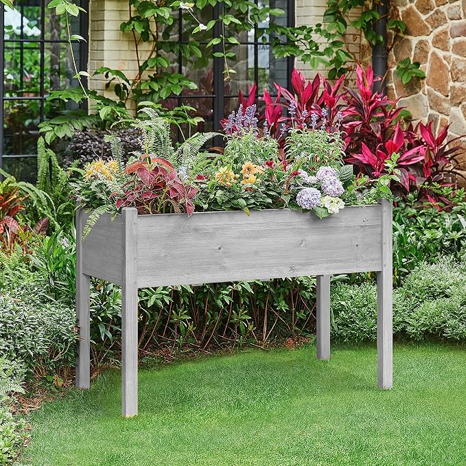 Yaheetech 1pc Raised Garden Bed Outdoor - Image 4