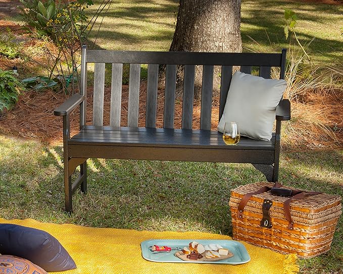 POLYWOOD Vineyard 48-Inch Bench - Image 2