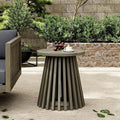 Christopher Knight Home Taki Acacia Wood Patio Coffee Table, Round Table by ChristopherKnightHome