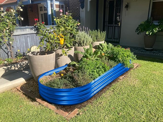 Land Guard Galvanized Raised Garden Bed Kit, Galvanized Planter Raised Garden - Image 5
