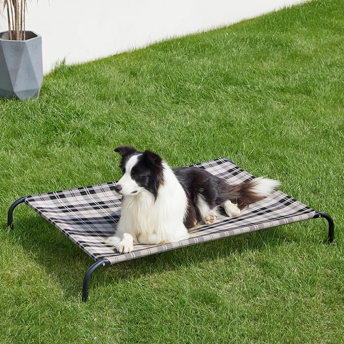 Bedsure Outdoor Elevated Dog Bed Large Sized Dog, Portable Indoor & Outdoor - Image 7