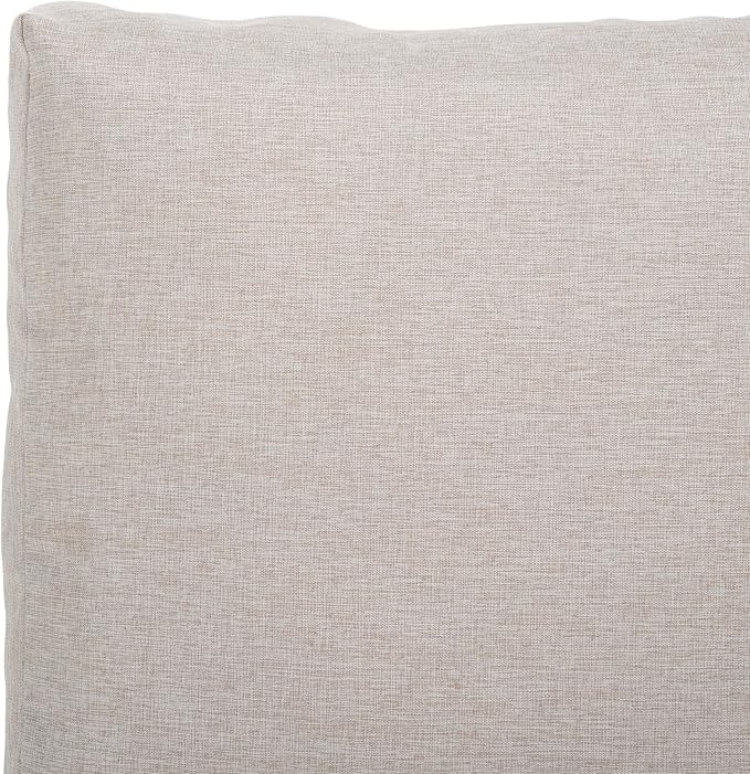 SAFAVIEH Outdoor Patio Furniture Collection Lynn Natural & Light Grey Solid - Image 11
