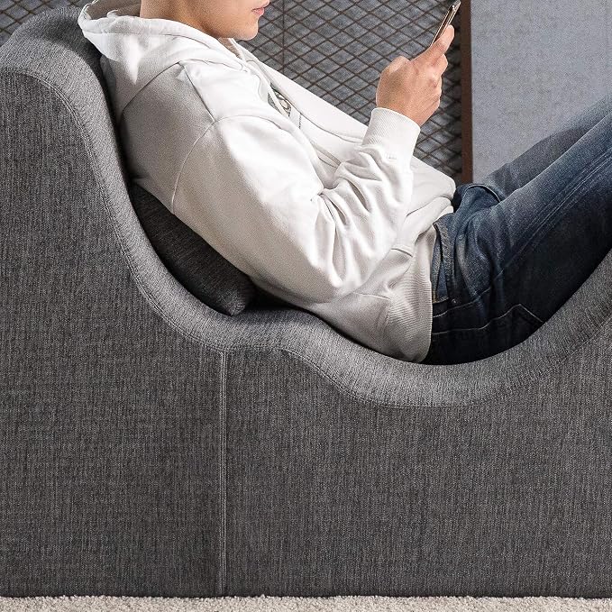 Zinus Lotus Zero Gravity Chaise Lounger, Foam Recliner - Image 5