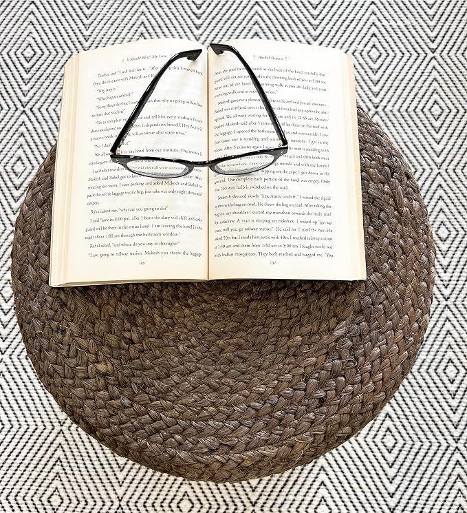 S & L Homes Pouf Ottoman - Image 5