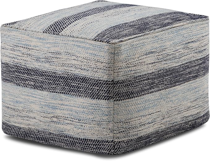 SIMPLIHOME Clay Square Pouf by SimpliHome