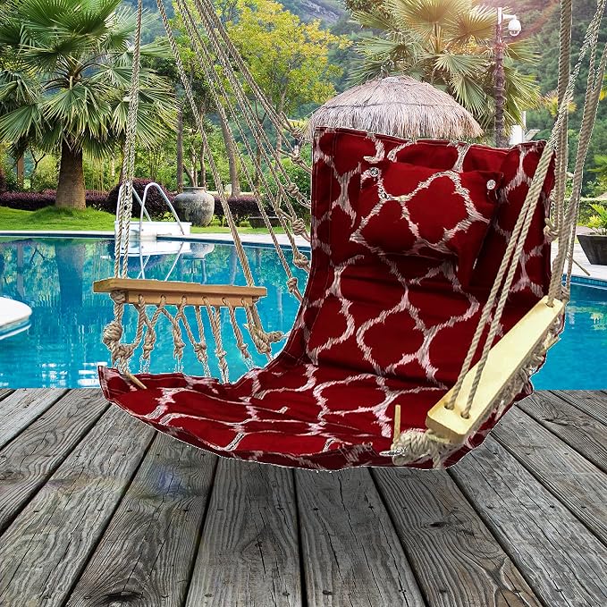 Hammock Chair Hanging Rope Swing, *12 Patterns, Quality Comfortable and - Image 2
