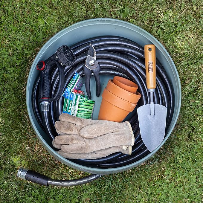 Good Directions 457 Key West Garden Hose Holder Pot, Large Capacity - Image 5