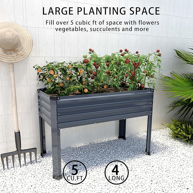 Galvanized Raised Garden Bed - Image 5