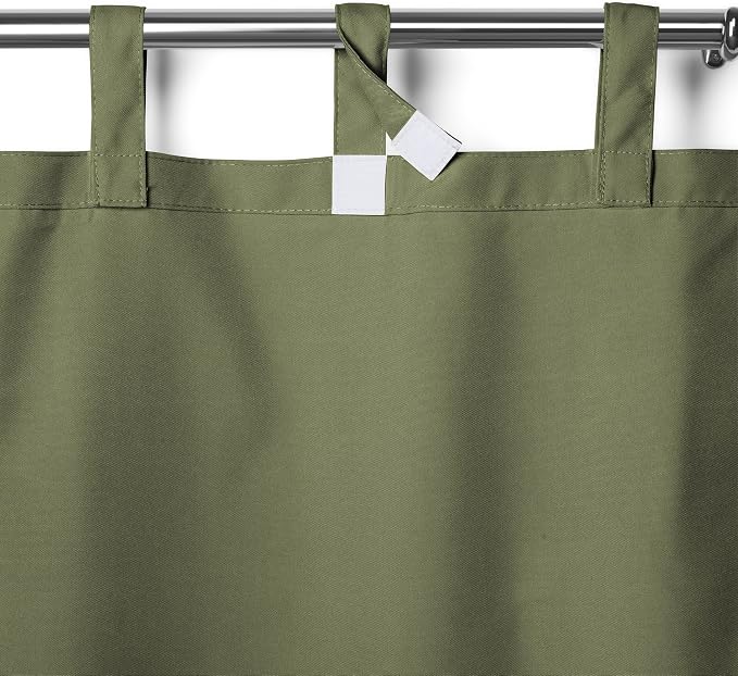 Elrene Home Fashions Matine Weatherproof Tab-Top Indoor/Outdoor Solid Color - Image 11
